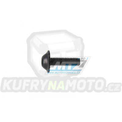 Šroub Alu MYRA - Aluminum Bolt M6x20mm - černý