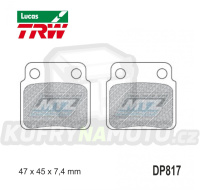 Destičky brzdové DP817-LUSI TRW Lucas MCB626SI - směs Sinter Offroad