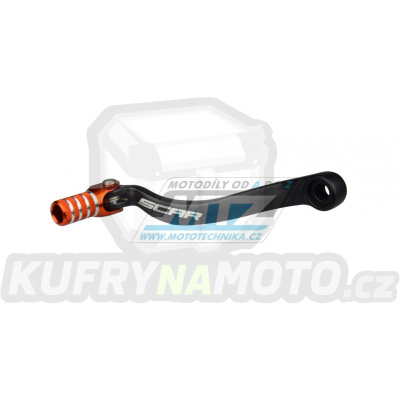 Řadička (řadicí páka) KTM 2takt+4takt SX+SXF+EXC+EXCF + Husqvarna TE+TC+FE+FC + Husaberg TE125 + Gas-Gas MCF+ECF+EXF - černo-oranžová