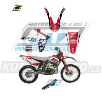 Polepy s potahem sedla (sada polepů a potah sedla Dream) - GasGas EC125+EC200+EC250+EC300 / 07-09 + FSR450+FSR515 / 07-09 - typ polepů Dream4
