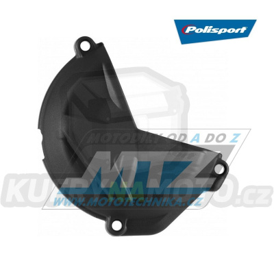 Kryt spojkového víka Gas-Gas EC250+EC300 / 21-23 + MC250 / 21-23 + EX300 - barva černá