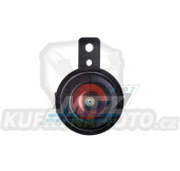 Houkačka/Klakson 12V - průměr 65mm - černo-červená