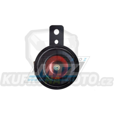 Houkačka/Klakson 12V - průměr 65mm - černo-červená