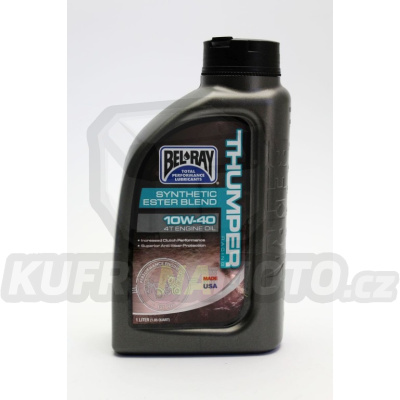 Motorový olej Bel-Ray THUMPER RACING SYNTHETIC ESTER BLEND 4T 10W-40 1 l
