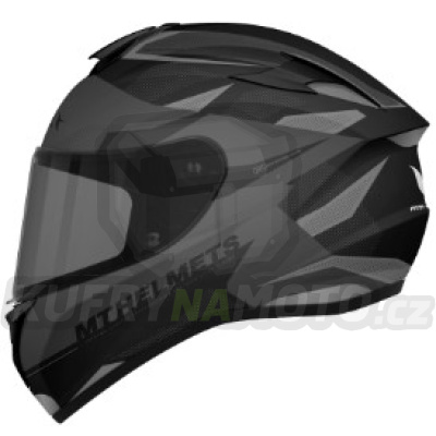 Přilba MT integrální TARGO ENJOY E2 barva černá MAT/šedá velikost XS
