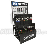 prezentační stojan na koberce pod moto a vstupní rohožky, OXFORD (ŠxHL = 800x800 mm)