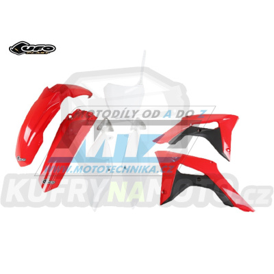 Sada plastů Honda CRF450R / 17-20 + CRF250R / 18-21 - originální barvy