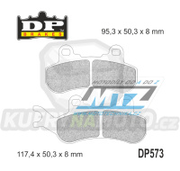 Destičky brzdové DP Brakes DP573 - směs Premium OEM Sinter