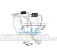 Padací rám Dual Sport Crash Bar - Suzuki DL250 V-Strom / 18-23 - barva stříbrná