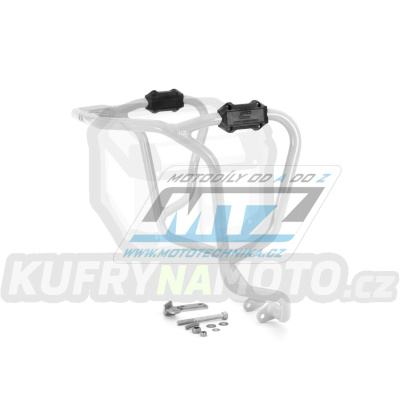 Padací rám Dual Sport Crash Bar - Suzuki DL250 V-Strom / 18-23 - barva stříbrná