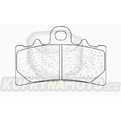 Brzdové destičky CL BRAKES 1233 XBK5