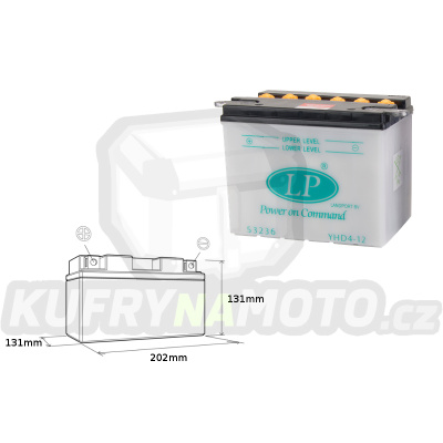 LANDPORT baterie YHD-12 12V 18AH 205X132X165