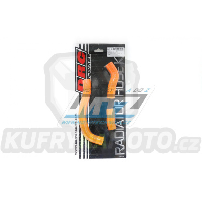 Hadice chladiče DRC RADIATOR HOSE KIT - DRC D47-01-867 - KTM 450SXF / 07-10 + 450SMR / 08-10 - oranžové (sada 3 ks)