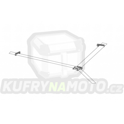 Popruh SHAD D1B59CGR pro SH58X/SH59X