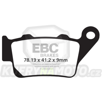 Brzdové destičky EBC FA213V