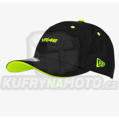 Kšiltovka VR46 New Era 9SEVENTY STRETCH SNAP 522604 černo/fluo žlutá