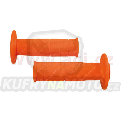 gripy Racing (měkké), RTECH (oranžové, pár, délka 116 mm)