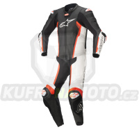 jednodílná kombinéza MISSILE 2, TECH-AIR kompatibilní, ALPINESTARS (černá/bílá/červená fluo) 2024
