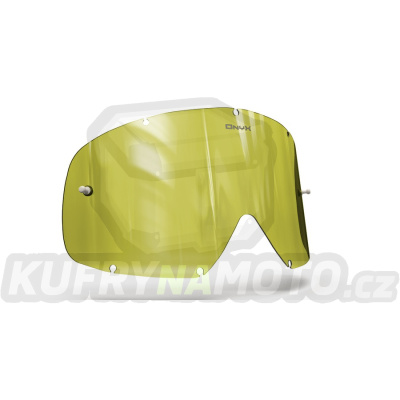 plexi pro brýle OAKLEY O-FRAME, ONYX LENSES (Hi-Vis žluté s polarizací)