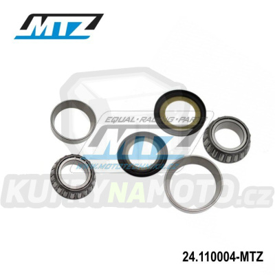 Sada do krku řízení Kawasaki KX125+KX250 + KLX650+KLX300+KLX250 + KDX200+KDX220+KDX250 + Suzuki AN200+AN250 Burgman+AN400+AN650 Burgman+DR350+DR650 + Yamaha XT350+XT600+TT350+TT600 + TDM850+XT660R+XT660X+XTZ660+XTZ750 + XJR1200+XJR1300+XV Virago+XVZ