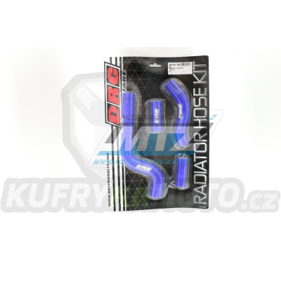 Hadice chladiče DRC RADIATOR HOSE KIT - DRC D47-01-792 - Yamaha YZ250 / 02-25 + YZ250X / 16-24 - modré (sada 4ks)