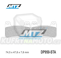 Destičky brzdové DP950-STA - směs Standard