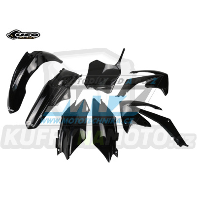 Sada plastů Honda CRF450R / 11-12 + CRF250R / 11-13 - barva černá