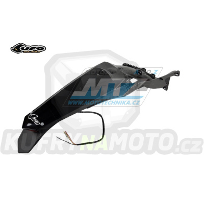 Blatník zadní včetně LED světla Yamaha WRF250 / 15-19 + WRF450 / 16-19 - barva černá