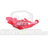 Kryt pod motor hliníkový Dual Sport - Honda XL1000 Varadero / 07-11 - barva červená
