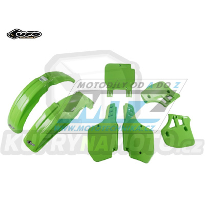 Sada plastů Kawasaki KX250 / 89 + KX500 / 89-92 - barva zelená