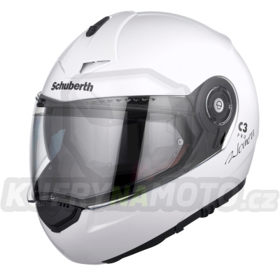 Vyklápěcí dámská přilba SCHUBERTH C3 Pro Women Glossy White