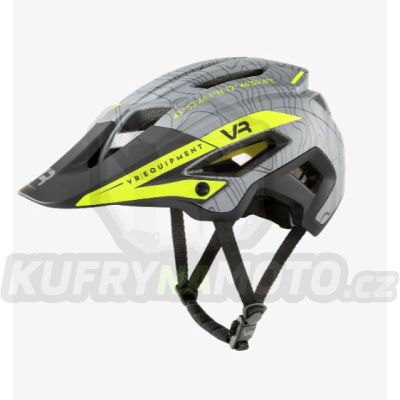 Cyklo přilba VR EQUIPMENT MTB HALF FACE PC+EPS matná šedá EQUHEMB02411