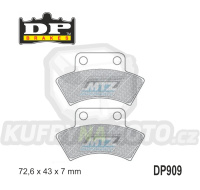 Destičky brzdové DP Brakes DP909 - směs Premium OEM Sinter