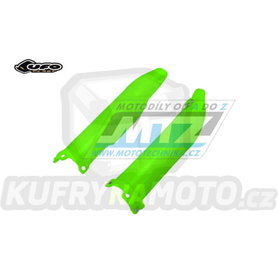 Kryty předních vidlic Kawasaki KXF250 / 09-25 + KXF450+KX450 / 09-25 - barva FLUO zelená (neon zelená)