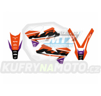 Polepy na motocykl (sada polepů Dream5) KTM EXC / 05-07 + SX+SXF/ 05-06 - typ polepů Dream5