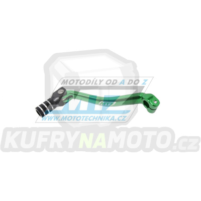 Řadička (řadicí páka) Kawasaki KXF450 / 06-08 + KLX450R / 06-20 - zelená