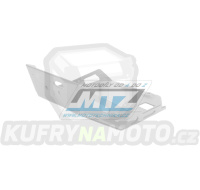 Kryt pod motor hliníkový Dual Sport - KTM 250 Duke / 15-16 + 390 Duke / 13-17 - barva stříbrná Ice Polished