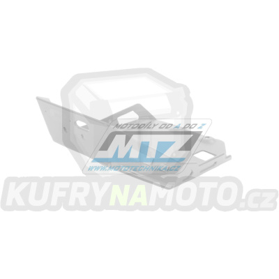 Kryt pod motor hliníkový Dual Sport - KTM 250 Duke / 15-16 + 390 Duke / 13-17 - barva stříbrná Ice Polished