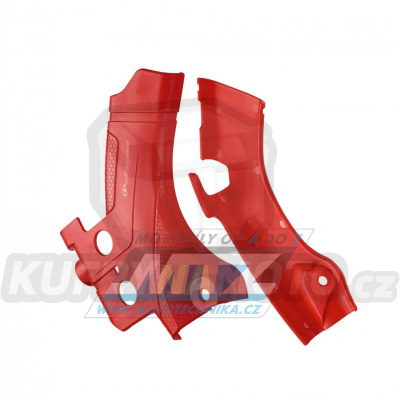 Kryty rámu - Honda CRF250R+CRF250RX / 22-24 + CRF450R+CRF450RX / 21-24 - barva červená
