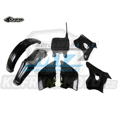 Sada plastů Kawasaki KX125+KX250 / 96-98 - barva černá