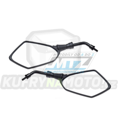 Zrcátka zpětná univerzální - barva černá (závit M8) - pár - CFMOTO CF500+CF550+CF800+CF1000 + X5+X6+Z6