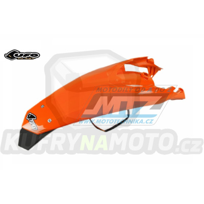 Blatník zadní včetně LED světla KTM 125+200+250+300EXC / 12-16 + 250+350+450+500EXC / 12-16 - barva oranžová
