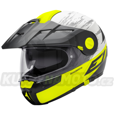 Enduro vyklápěcí přilba SCHUBERTH E1 Crossfire Yellow