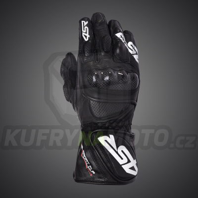 4SR moto rukavice SPORT CUP PLUS BLACK