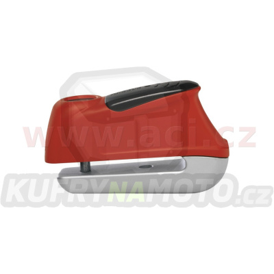 zámek na kotoučovou brzdu s alarmem 345 Trigger Alarm (průměr třmenu 5 mm), ABUS (červený)