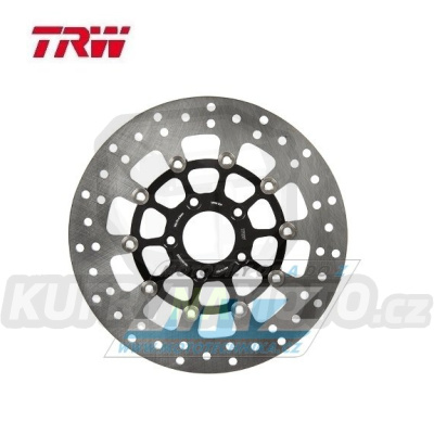 Kotouč brzdový plovoucí TRW MSW504 (300/56,4/5D) - kulatý design - Harley Davidson XL883+XL1200+FLHR+FLHRC+FLHTC+FLHTCU + FLHX+FLTR+FLTRU+FLTRX+FLD+FLHTCUTG+FLHTK+FLHTKL+FLHX+FLHXS+FLHXXX+FLRT a další ...