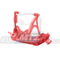 Kryt pod motor hliníkový Dual Sport - Ducati DesertX 937 / 22-24 - barva červená