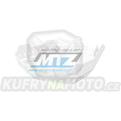 Kryt pod motor hliníkový Dual Sport - Honda NC750X / 21-23 - (není určeno pro verze s dvojitou spojkou!) - barva bílá