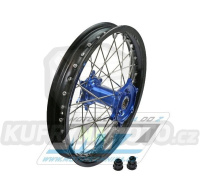 Kolo kompletní zadní 2,15x19" (modrý náboj / černý ráfek) - Yamaha YZ125+YZ250 + YZF250+YZF450+YZF426+YZF400
