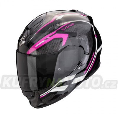 Moto přilba SCORPION EXO-491 KRIPTA černo/růžovo/bílá